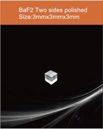 BaF2 crystal, Barium Fluoride scintillator, BaF2 Barium Fluoride Scintillation crystal Material ,3X3X3mm